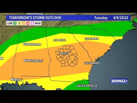 Severe weather timeline: Storms possible Tuesday and Wednesday